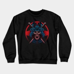 Skull samurai Crewneck Sweatshirt